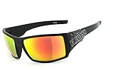 King Kerosin KK220 Sonnenbrille (Black/Mat,One Size)
