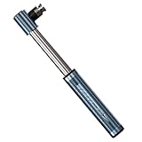 Fahrrad-Luftpumpe, Luftballpumpe, Reifenfüller, 130 PSI Hochdruck-Aluminiumlegierung, kleine einfache Gadgets für Straße, Berg, Motorradbälle