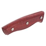 BESPORTBLE Messergriff Holz Ersatzgriff Küchenmessergriff Ergonomisch Rutschfest Für Kochmesser Obstmesser Fleischermesser Küchenzubehör Zubehör Küchenhelfer