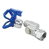 Losueeun 287036 Airless-Farbspritzpistole, Drehgelenk mit 235486 7/8 Gewinde, 180 Grad Drehbar, Cleanup-Design