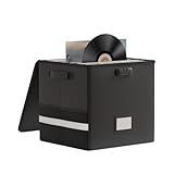 Generico Box für Schallplatten | feuerfeste Dokumententasche | Organizer für Alben, wasserdicht, für Verpackung und Versand von Büchern, Zeitschriften, Dokumenten für Zuhause und Schule