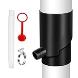 Regenwasser-Sammelfass – Regenfänger-Fass-Umlenker-Set | Wetterfestes, Tragbares Regenfass, Regenwassernutzungssystem, Zum Waschen Und Bewässern Von Autos, Effizientes Sammeln Von Regenwasser Aus Dach