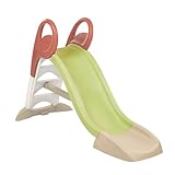 Smoby Life - KS Rutsche mit min. 30% Recycling-Anteil– Große Rutsche mit Wasseranschluss, 1,50 Meter lang, mit Rutschauslauf, Verstrebung, für Kinder ab 2 Jahren