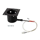 MoSundi Feuertopf und Hot Rod Zündset aus robustem Stahl mit Porzellan-Emaille für Traeger, Pellet Pro, Z-Grills und Trail Embers Pellet-Grills