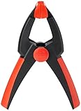 BESSEY Federzwinge Clippix XC5, Spannweite 50 mm Ausladung 50 mm, Funktional und ergonomisch griffig leicht und handlich, Gewicht 0,12 Kg