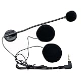 Generisch Motorrad Headset,Kopfhörer für Motorradhelme | Modulare Freisprechanlage Kopfhörer Set Für Enduro Rennsport Schneemobil Und Straßenfahrt