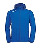 uhlsport Kinder Regenjacke Essential Regenjacke, azurblau/Weiß, 164, 100520202