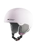 ALPINA ZUPO - sicherer, stoßabsorbierender, belüfteter & schlagfester Skihelm für Kinder - Light-Rose matt - S (48-52 cm)