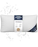 DormiGood Daunenkissen 40x80 - Made in Germany 3 Kammer Kopfkissen 40x80cm - Außenkammer aus 100% Daune - Federkissen 40 x 80 Allergiker geeignet - Kopfkissen 40x80 Federn und Daunen Füllung