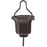 HOMSFOU Aluminium Regenkette aus Robuster Legierung Dekorative Dachrinnenkette für Garten Veranda Wetterfeste Regenwassersammelkette zur Fallrohr Alternative