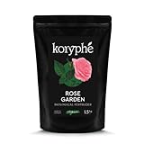 Koryphé Rose Garden - Biologischer & veganer Rosendünger Bio | umweltfreundlich I Rosendünger 1,5kg I Dünger für Garten-, Balkon- und Zimmerpflanzen aus natürlichen Inhaltsstoffen | Blumen Dünger