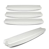 Astral Pool Ersatzstufe Kunststoffstufen mit Schrauben für Poolleiter Edelstahlleiter Leiterstufe Stufe Schwimmbad Treppenstufe Treppe Swim-tec (4 Stück)