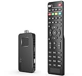 DCOLOR DVB-T2 Digitaler terrestrischer Decoder 2025, Mini HDMI TV-Stick versteckt hinter dem TV, DVB-T2 HDMI TV Stick, HD 1080P H265 HEVC Main 10 Bit, Unterstützung USB WiFi/PVR