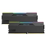 KLEVV CRAS V DDR5 RGB 32GB (2X 16GB) 6000MH/z CL28 Gaming-Arbeitsspeicher-Kit XMP 3.0 Hochleistungs-Übertaktung 28-36-36-76 – Schnelleres Gaming mit extrem niedrigem CL28