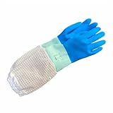 Imkerhandschuhe AirFree Gummi & Belüftung blau - BeeFun®