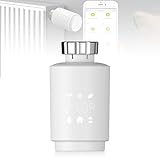 Smarts Heizkörperthermostat, Thermostat Heizung mit Digitale Heizungssteuerung, Heizungsthermostat Smart Kompatibel mit Alexa & Home Assistant, Tuya Thermostat Heizung Smart