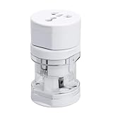 Steckdosenadapter | tragbarer Überspannungsschutzadapter | Konverter und Konvertierungsstecker mit Überspannungsschutz für kleine Geräte, Laptops und