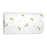 Papierhandtuchrollen, Küchenhandtücher, Papierhandtücher für den Haushalt, perforierte Papierhandtücher auf Rolle, waschbare Küchenhandtücher für Zuhause, Küche, Café