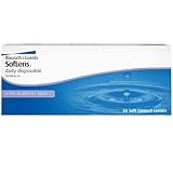 Bausch + Lomb SofLens Daily Disposable Tageslinsen, sphärische Kontaktlinsen, weich, 30 Stück BC 8.6 mm / DIA 14.2 / -2.50 Dioptrien
