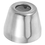 UKCOCO Edelstahl Urinal Ventilkappe Manuelle und Automatische Spülung Druckknopf Abdeckung Rostfreier Schutzdeckel für Toilettenventil Geeignet für Heim Hotelbad Stilvoll und Langlebig