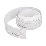 Dichtungsband, PVC-Acryl, selbstklebend, wasserdicht, für Küche, Waschbecken, WC, Badezimmer, Dusche und Badewanne, 3,8 cm