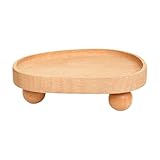 Schmucktablett | Holzschale Schmucktablett für Frauen | Schmuckhalter Aufbewahrung Organizer für Zimmer, Wohnung, Nachttisch, Schreibtisch, Kommode, Schminktisch, Schlafzimmer, Damen, Mädchen