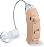 Beurer HA 50 Hörgeräuschverstärker, Rauscharme Wiedergabe und Verstärkung aller Geräusche, ergonomische Passform und drei Aufsätze für den Gehörgang