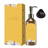 Schneller Grauwechsel – Instant-Tönung, graue Abdeckung, pflanzliche Haarfarbe mit botanischen Extrakten zur Wiederherstellung von natürlichem und schnellem schwarzem Haar