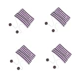 OATIPHO 4 Stück Cross -strickhut Plüschmütze Ohrenhüte Tierhüte Süßes Stirnband Pelzmützen Rollenspielhut Material-Stirnband Handgefertigte Hüte Warme Mützen Alt -modelhut Süßes Tier Acryl