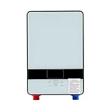 6500W Digital Elektrisch Durchlauferhitzer, AC 220V Sofort-Warmwasserbereiter Kesselbrenner, Elektro-Kleinspeicher, Niederdruckspeicher mit Digitaler Bildschirm Warmwasserber