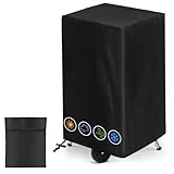 OFFCUP Grillabdeckung Wetterfest, Grill Abdeckhaube, 210D Oxford, Gasgrill Grillabdeckung Abdeckplane Reißfest BBQ Cover, Winddicht, UV-Beständiges, Rost und Schimmel(106 * 58 * 46cm)