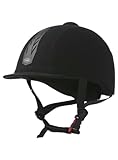 Reithelm CHOPLIN Aero, verstellbar, schwarz Groesse 52 54