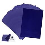 100 Blatt Kohlepapier Transferpapieren,Blau Graphitpapier,A4 Transferpapier,Graphit Kopierpapier,Schwarz Durchschlagpapier,Pauspapier A4 Abpauspapier,zum Durchpausen Auf Karton,Papier und Leinwand