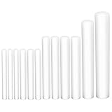 12-teiliges Nylon-Durchtreiber-Set, nicht beschädigendes Sichtentfernungswerkzeug, funkenfreie Nylonstange, 15/64, 5/16, 25/64, 15/32, 19/32, 45/64 Zoll