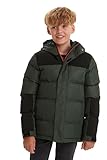 killtec Jungen Steppjacke mit Kapuze - KOW 31 BYS QLTD JCKT, bottlegreen, 176, 37217-000