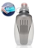 Mineup Trinkflasche zum Joggen, Trinkflasche Klein, Auslaufsicher Wasserflasche, Kleine trinkflasche, Trinkflasche laufen, BPA-freie mit Klipp, trinkflasche joggen für Jogging, Wandern, 250ml