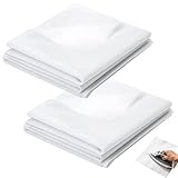 2 PCS 100×500 CM Volumenvlies Zum Aufbügeln Bügelvlies Zum Verstärken Bügelflies Vliesstoff Bügeleinlage Bügelfliesenline Nähvlies Geeignet Für Nähen & Diy-Projekte & Verstärken Von Kleidung(Weiß)