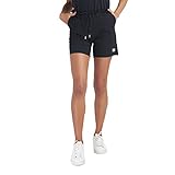LEONE - Damen Shorts Sparkly, Schwarz (09), XL