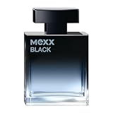 MEXX BLACK Man Eau de Parfume, verführerisch-intensiver Duft mit aquatisch-holzigen Noten für sinnliche Männer, 50ml