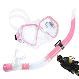 Tauchplorach für Erwachsene, Tauchmaske und Schnorchel | SNAGEL Set Gear Goggles Erwachsene, Professionelle Tauchglaslinse, Panoramablick für Schwimmreisen