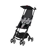 gb Gold Buggy Pockit Air All Terrain, Ultrakompakt, 0-22 kg, Ab Geburt bis ca. 4 Jahre, Velvet Black