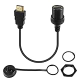 DisplayPort auf HDTV, Displaykabel auf HDMI-Adapter | Fester HDMI-Gewinde - Wasserdichtes Staubschutz-Design zur automatischen HDTV-Displayerweiterung für 'attre Panel