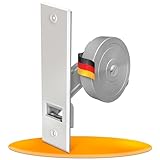 MEISTERBAU - Rolladen Gurtwickler Unterputz [Made in Germany]- Rollladen Aufwickler mit Abdeckung - Rollo Gurtwickler für Rolladengurt 23mm[ohne Gurt]