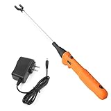 ZYREHAW Elektroschocker Viehtreiber Wiederaufladbare, Elektroschoker, Elektroschocker Selbstverteidigung Taser Elektroschocker Pistole Für Kuh-Schwein-Ziegen 126cm
