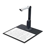 MKHFP Dokumentenscanner mit OCR-Kamera-Visualisierer for den Unterricht, USB 13–25 MP HD-Scanner im A4-Format for Laptops und PC Visuelles Lehrmittel(15MP A3 DUAL Camera)