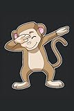 Affe Notizbuch, 120 Seiten: Hip Hop - Geschenke - Affe Notizbuch - Tagebuch für Frauen, Männer und Kinder - Punktraster