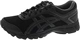 ASICS Gel-Mission Damen Schuh, Größe:7 US - 38 EU, Farbe:Black/Onyx/Silver