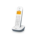 SPC Air – Schnurloses Festnetztelefon mit beleuchtetem Display, Anrufer-ID, Telefonbuch mit 20 Kontakten, Stummschaltfunktion, 5 verfügbare Melodien, Gap-Kompatibilität und ECO-Modus - Weiß