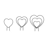 Metall Rankgitter Für Kletterpflanzen | Spalier Als Garten-Dekoration Für Freien - Ideal Für Garten, Balkon & Terrasse Für & Klettergewächse