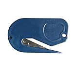 FRANZ MENSCH 10 Stück Sicherheitsmesser Easy Detect Einweg | detektierbar, blau, L: 8cm